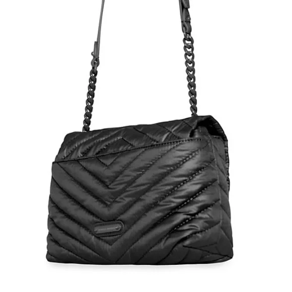 Rebecca Minkoff Edie Quilted Nylon Crossbody Bag New - Picture 6 of 6